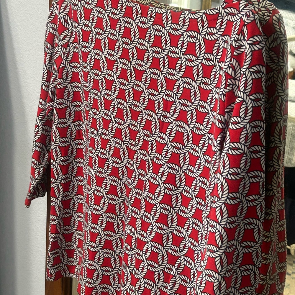 Talbots SP boat neck top